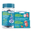 MyLICON Tummy Relief for Kids Sche, Daytime Tummy Relief Tablets + Nighttime Gummies with Melatonin