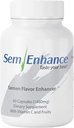 Semenhance - Semen Taste Fruity Men's Formula with Pineapple & Vitamin C - Erkekler için Meyve bazlı Supplement - 60 Capsules