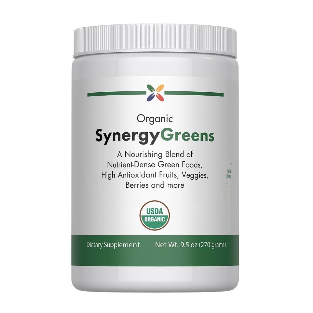 Aging Now - Organik Yeşiller Toz Superfood Supplement Mix - 9.5oz - Doğal Flavored
