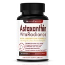 Astaxanthin Supplement with Omega-3, Vitamin E & Lutein – Super Antioksit Desteği için 60 Capsules, Enerji Boost, mental Clarity & Eye/Skin Care – Triple-Action Formula (Powerful Antioksik Kompleksi)