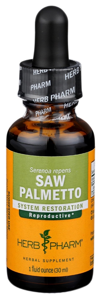 Herb Pharm Saw Palmetto Berry Prostate Support - 1 Ounce (DSAW01)