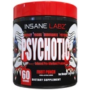 Insane Labz Psychotic, High Stimulant Pre Workout Toz, Extreme Lasting Energy, Focus and Endurance with Beta Alanine, Kretine Monohidrat, DMAE, 60 Srvgs, Punch Fruit