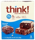 Glanbia Performansı Yüksek Protein Bars, Brownie Crunch, 5 ctt