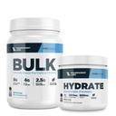 Gap Labs Bulk Pre Workout Toz for Muscle Building & Strength 30 hizmet, Blue Raspberry & Hydrate Electrolytes Toz with Coconut Water, Taurin, & Pyum 40 Hizmet, Peach Mango