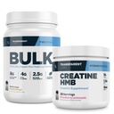Mix Labs Bulk Pre-Workout Toz (30 Hizmet, Peach Mango) Kretine HMB (30 Hizmet, Strawberry Lemonade)