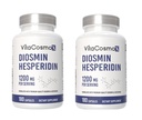 Diosmin Hesperidin 1200 mg Kompleksi, 180 Capsules, Citrus Bioflavonoyaks Rich Fruit Extract, 100% Vegetarian, Non-GMO & Gluten Free Diosmin Supplement with Max Strength - 2 Packs