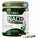 NAD+ Supplement with Nicotinamide Riboside & Resveratrol 1000mg - NAD Resveratrol Supplement for Men and Women - NMN Alternative Anti-Aging, Cellular Energy - 90 Caps