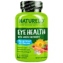 NATLO Eye Vitaminleri - Lutein, Zeaxanthin, C, E, çinko, Plus DHA - Kuru Gözler için Tamam, Sağlıklı Vizyon, Eye Support - 60 Vegan Capsules