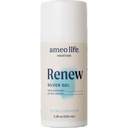 Ameo Life Extra Strength Colloidal Silver Gel 35 ppm - pH Dengeli, Yapılı Gümüş Gel Sağlıklı Cilt, Küçük Cuts, Yararlar ve Burns - Rejuvenation için Doğal Cilt Bakımı (100 ml)