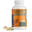 Bronson Glucosamine Chondroitin Turmeric & MSM Gelişmiş Ortak & Kartilage Formula, Sağlıklı Ortaklar, Hareketlilik ve Cartilage - Non-GMO, 360 Capsules