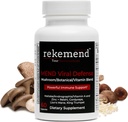 Mushroom Supplement for Immune Support - Contains Lions Mane, Cordyceps & Reishi Mushroom Extracts - 60 Capsules