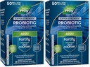 Nature's Way Extra Strength(1) Fortify Probiotic,Probiotics for Digestive Health,Prebiotics,50 Billion Live Cultures,Digestive & Immune Health Support*,30 Capsules,(Pack of 2)