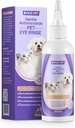 HICC PET Dog Eye Drops 5.1 fl oz Eye Drops for Dogs and Cats Vet- Tavsiye Edilen Köpek Göz Enfeksiyonu Tedavisi Soothe Enfeksiyon Alerjileri, Relieve Kuru Gözler Pink Eyes, Pet Tear Stain daha temiz
