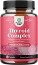 Ashwagandha ile Kadınlara Yönelik Gelişmiş Tiroid Desteği - L Tyrosine Rhodiola ve Astragalus Root ile Tiroid Eki - ProMO Balancing Herbal Yourroid Energy Women's Health Supplement