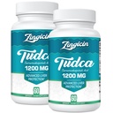 TUDCA Supplement 1200 mg - 120 Veggie Capsules, Liver için Güçlü TUDCA Bile Salts Supplements,Digestion
