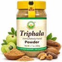 BASIC AYURVEDA Triphala Toz 7.05 Oz (200g) | %100 Amla, Haritaki & Bibhitaki | Destekler Dgestive Health, Detox & Wellness | No Wordss | Vegan & Gluten-Free