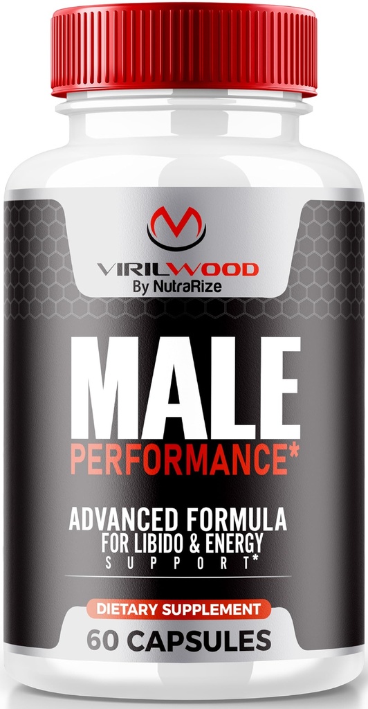 NutraRize Virilwood Capsules for Men, Official Viril Wood Pills 1200 mg, All Natural Male Formula to Support Long-Lasting Performance and Overall Health, Premium Multivitamins Review (60 Capsules)