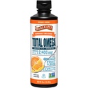 Barlean'ın Total Omega 3 6 9 Sıvı Fish Oil Supplement with Borage and Flaxseed Oil, Orange Crème, 2400 mg of EPA, DHA ve GLAty Acids, 16 ozzz