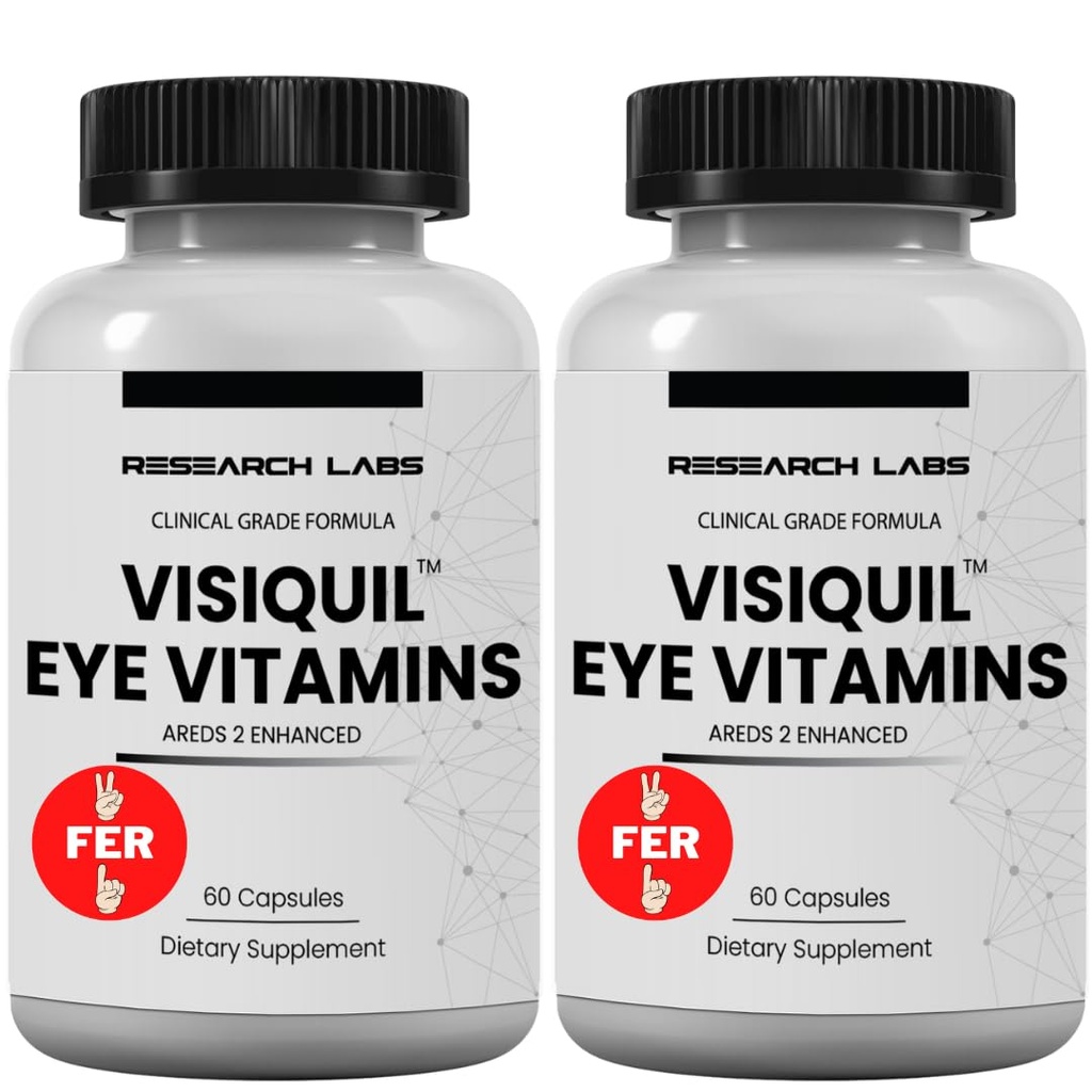 Araştırma Laboratuvarları Göz Vitaminleri Abhidrasyon AREDS 2 Plus Formula 20 mg Lutein, 10 mg Zeaxanthin, Bilberry, Eyebright, çinko, ALA, Quercetin & Diğer Proven Malzemelerle Mücadele Edildi
