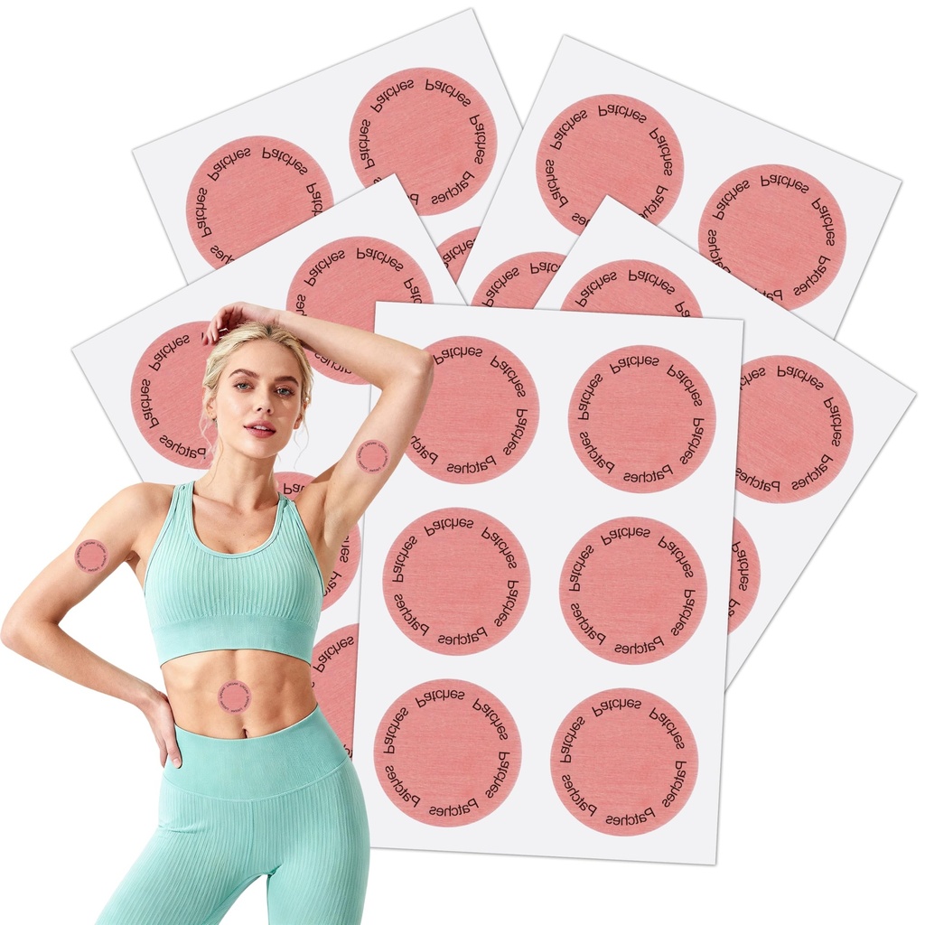 MOLATIN 30 deploy Body Management Patches, Unisex Wellness Patches (Pink)