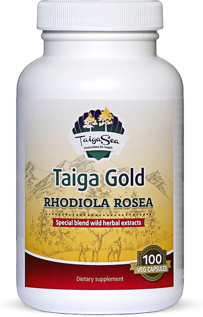 Vahşi Rhodiola Rosea Ekstraksiyon, Sibirya Herbal Ekstraksiyonu Doğal Stres Yardımı, Focus, Mood ve Zihinsel Yenileme, Optimal Enerji ve Endurance, Rhodiola Root Capsules
