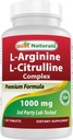 En İyi Doğallar Arginine Citruline Kompleksi 1000 Mg 120 Tablet