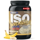 Ultimate Nutrition Whey Protein Isolate Toz Glutamine Kompleksi, ISO Sensation 93 - Whey Protein Tozu Gelişmiş Kurtarma için Eklenmiş Colostrum, Immunity & Gut Health - Banana, 2lbs
