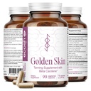 Ecosh Golden Skin Tanning Supplement for Women & Men – Potent Tanning Pills with Beta Carotene, Lutein & L-Tyrosine for Skin Health | Natural Antioxidant Supplement & Tanning Vitamins | 90 Capsules