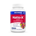 Enzymedica, Natto-K, Nattokinase Supplement, Kalp Sağlığı ve Circulation, 30 Count