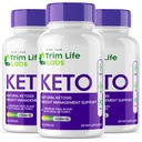 Laboratuvarları - - Trim Life Labs Keto Capsules - Kilo Kaybı Pills - En Güçlü Formula, Keto+ACV Supplement (180 Capsules)