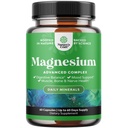Yüksek Aborpsiyon Magnezyum Kompleksi - Magnezyum Oksit 500 mg ile Citrate 500 mg Uyku ve Mood Desteği için - Kas Stomach ve Digestion için Saf Citrate
