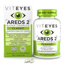 Viteyes AREDS 2 Eye Vitamins, Classic Macular Support, Allergen Free Capsules, Natural Vitamin E, Vitamin C, çinko, Copper, Lutein & Zeaxanthin, Eye Doktor Güvendi, ABD'de Üretildi, 180 Ctt