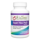Super Mini-Multi - Çocukların Çokvitaminu Metil, Metil B12 ve Coenzyme B Vitaminleri Büyüme, Odak, Beyin Sağlığı (120 Capsules)