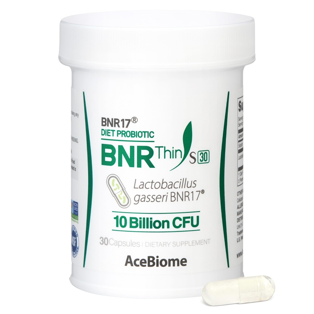 BNRThin S30, Lactobacillus Gasseri BNR17, 10 Milyar CFU Garantili, 30Capsules