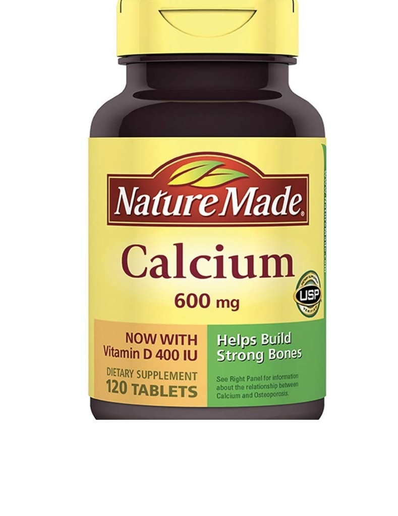 Doğa D vitamini ile 600 mg - Doğa tarafından 120 Tablet