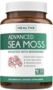 Organik İrlanda Deniz Moss Capsules – Organik Deniz Moss Capsules ile Bladderwrack Burdock Root ve Black Pepper Türlü Gelişen Absorpsiyon için - Vegan Non-GMO & ABD'de Yapıldı (2 Ay Supply)