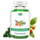 Vita Globe Ashwagandha Gummies 25mg for Women & Men, Vitamin D2 & Zinc