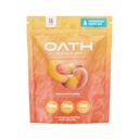Oath Nutrition Hydration Electrolyte Toz, Hızlı Hydration ve Kas Desteği için Tamamlanmış, 16 Single-Serve Packets, Peach Nectarine