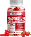 Magnezyum Glycinate Gummies 1000 mg - Sugar Free Magnezyum Pids Supplement with Vitamin D, B6, CoQ10 for Calm Mood & Sleep Support - 60 Strawberry Gummies 1000mg - Sugar Free Magnezyum Pids Supplement with Vitamin D, B6, CoQ10 for Calm Mood & Sleep Support - 60 Strawberry Gummies