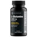 Nugenix Essentials L-Glutamine, 1500 mg% 100 Botanik L-Glutamine Amino Asit, Protein Synthesis, Supports Hücresel Fonksiyonl, 60 Capsules
