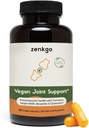 Turmeric, Vegan MSM, Boswellia, Quercetin - Vegan Ortak Destek Tamam, ortak hareketlilik ve esneklik, işlev ve konfor, kartilage onarımı, düzgün hareket, sağlıklı yaşlanma (60Ct/30Day)