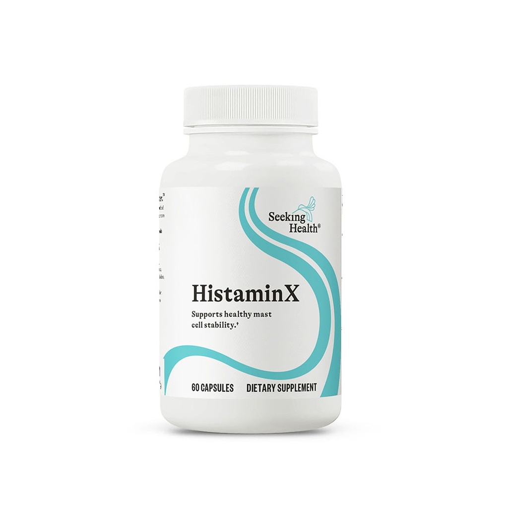 Seeking Health HistaminX - Bromelain & Flavonoids ile Tamam - Formula Aids Sağlıklı Swelling Responses & Mevsimlik Comfort - Antioksis ile Immune Sistemi Destek - 60 Capsules