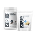 Sıfır Carb% 100 Pure Whey Isolate protein Toz, Kremy Vanilla, 25g proteini, 1 Lb, 14 Hizmet + Isopure 100% Saf Kretine Monohidrat Toz, 100 Hizmet