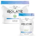 Kas Krebahe Kreatine Monohidrat - Unflavored 500g (x1) ve Isolate Whey Protein Tozu - Unflavored 5lb (x1) - Kas Recovery ve Performans Grafikleri