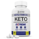 Keto Thrive Keto ACV Extreme Pills 1675MG Chem Support Capsule Alternative to Zhong ACV Gummies Formulated with Apple Cider Vinegar Ekstra Virgin Olive Oil Toz Green Tea Leaf 60 Capsules