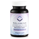 Relumins Advance White Active Glutathione Kompleksi - Max Dose 900 mg Glutathione with 6X Bransons, ALA & NAC - Anti-Aging Skin Brighting Supplement - 60 Vegetarian Capsules (30 hizmet)