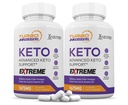 (2 Pack) Turbo Ripped Keto ACV Extreme Pills 1675MG Keto Support Mix Capsule Alternative to Keto ACV Apple Cider Vinegar Ekstra Virgin Zeytinyağı Toz Yeşil Çay Broşürü 120 Capsules