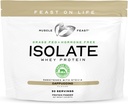 Kasır Çölü-Fed Whey Protein Isolate, All Natural Hormon Free Pasture Yükseltd, Whey Isolate Protein Toz for Men and Women, Clean, Gluten-Free, Delicious Isolate protein - Cappuccino, 2lb