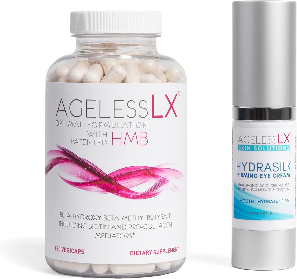 YaşsızLX Tamam Capsule for Women with HMB Hydrasilk Eye Cream Sche