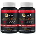 Qunol Ultra CoQ10 100 mg 3X Daha İyi Aborpsiyon Patentli Su ve Fat ► Doğal Supplement Form Coenzyme Q10 Kalp Sağlığı Paketi için Antioksit, 120 Kont